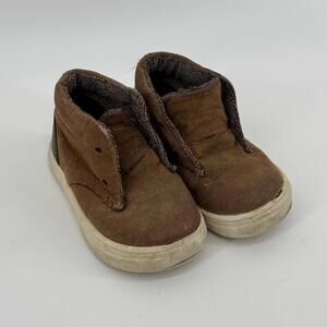 Cat & Jack Toddler Kids Brown Casual Slip-On Shoes (Size 5) #TM225